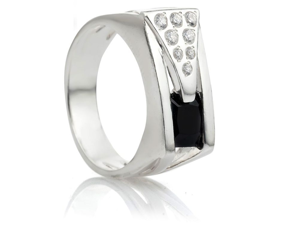 серебряное мужское кольцо